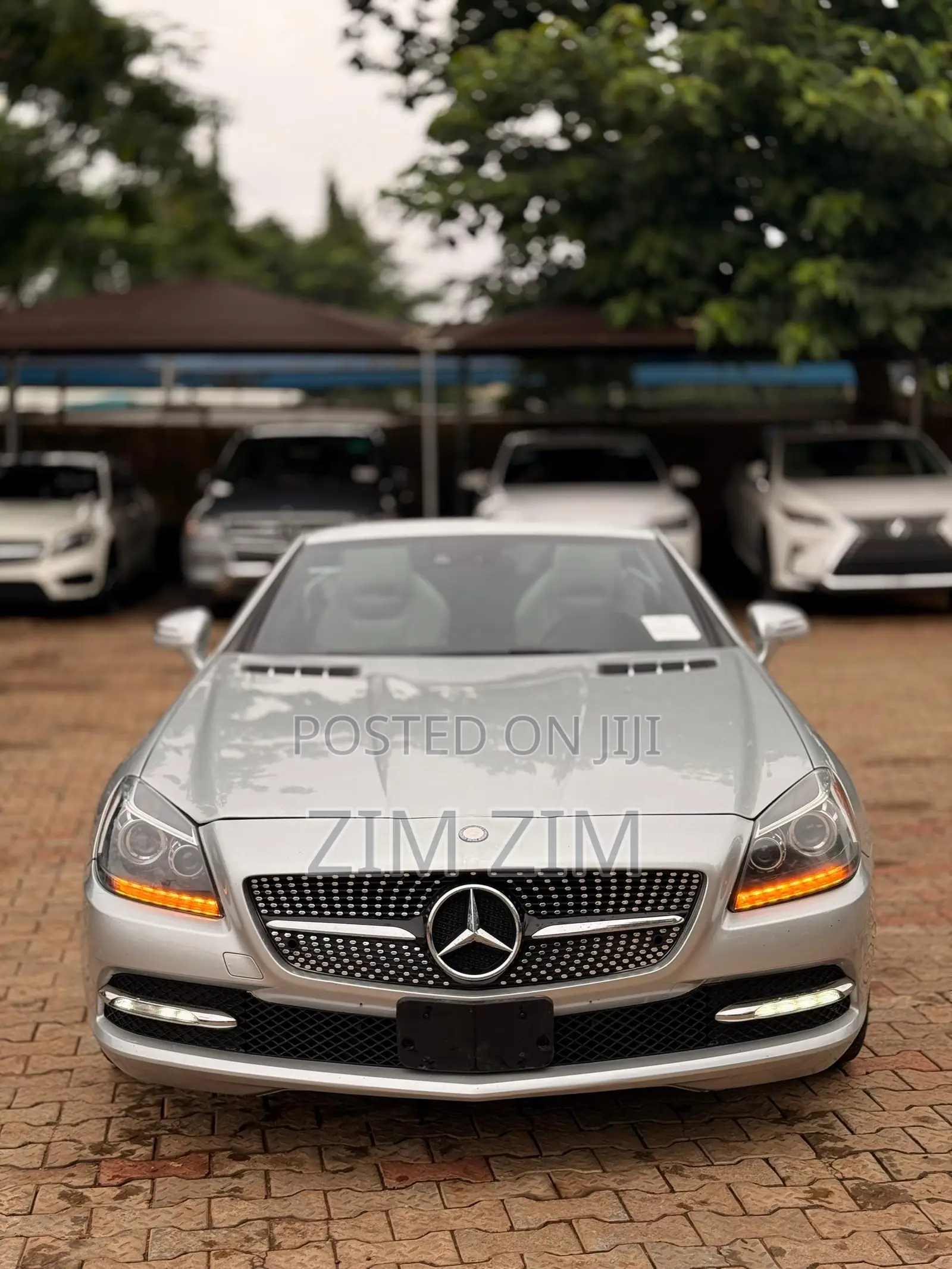 Mercedes-Benz SLK-Class 2016 Silver