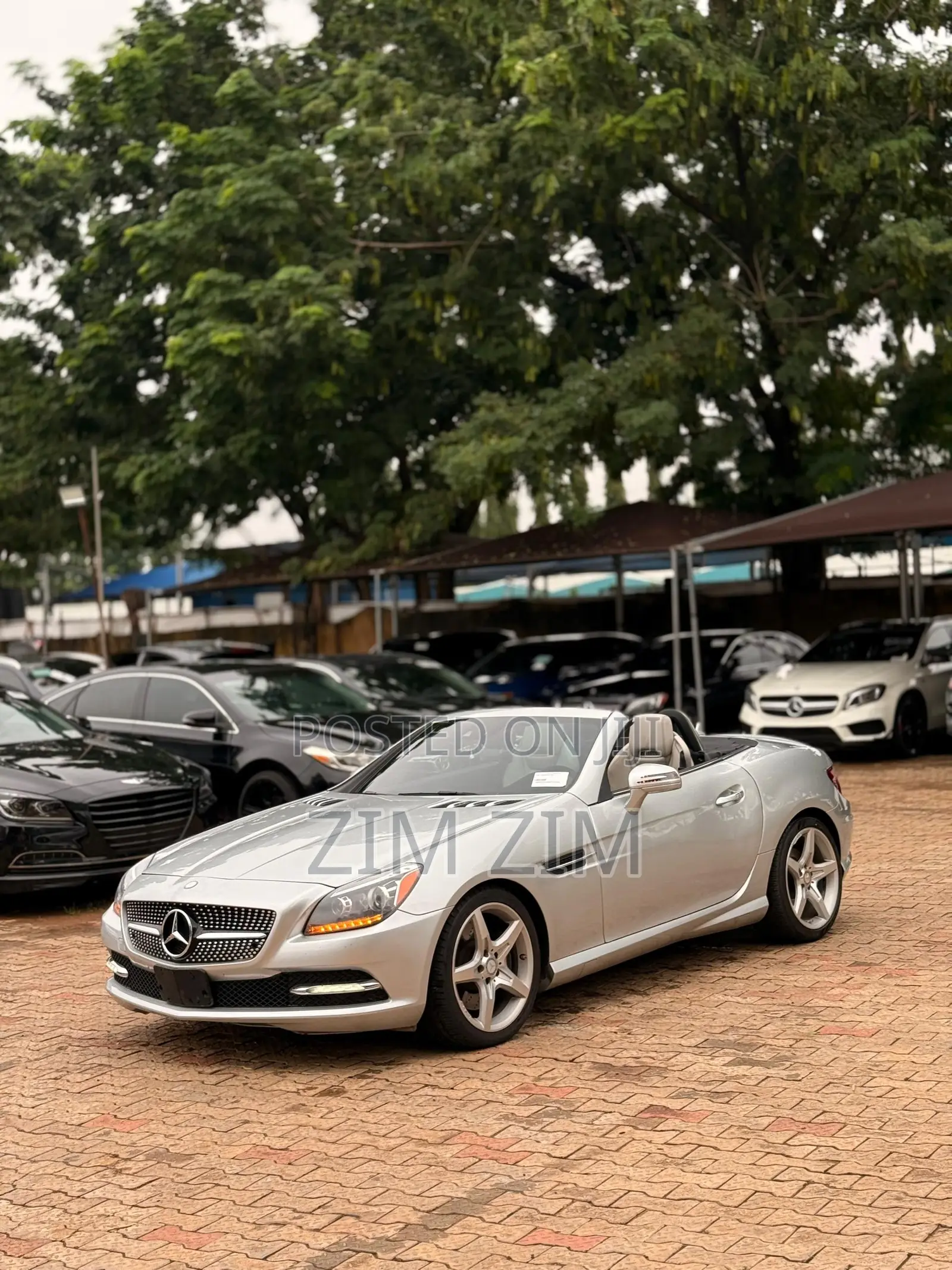 Mercedes-Benz SLK-Class 2016 Silver