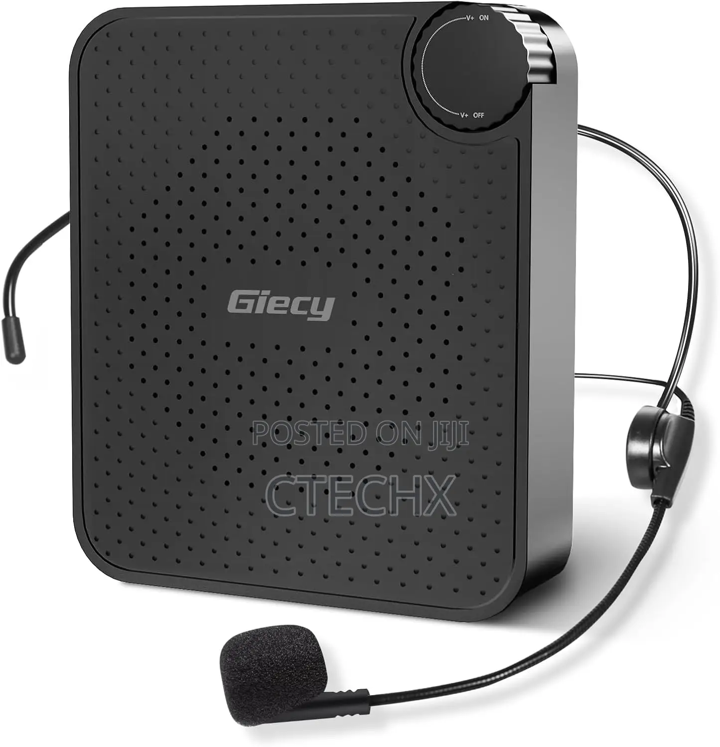 Portable PA Amplifier 15W Rechargeable 2600maH Handsfree Microphone