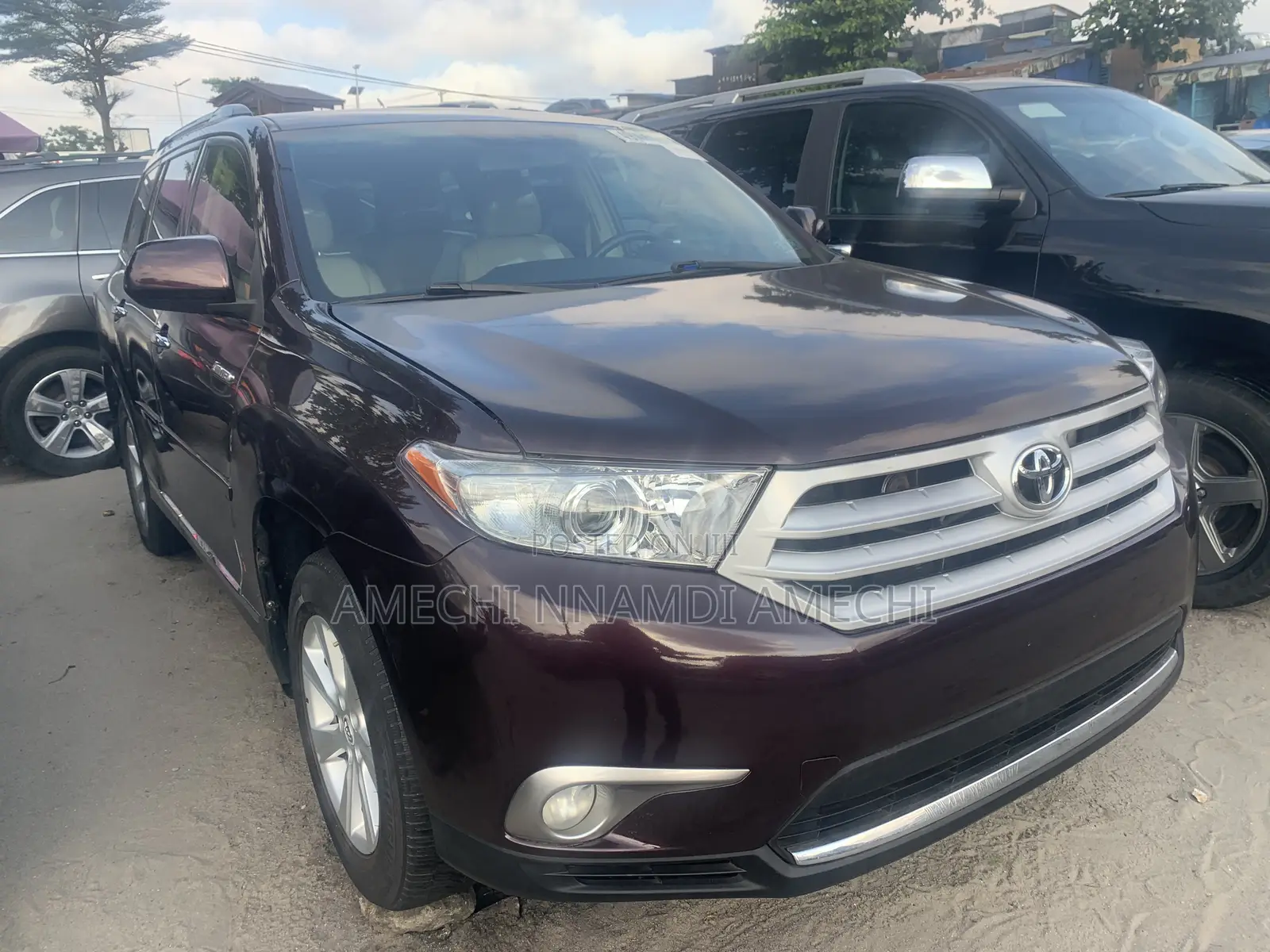 Toyota Highlander Limited 3.5l 4WD 2013 Brown