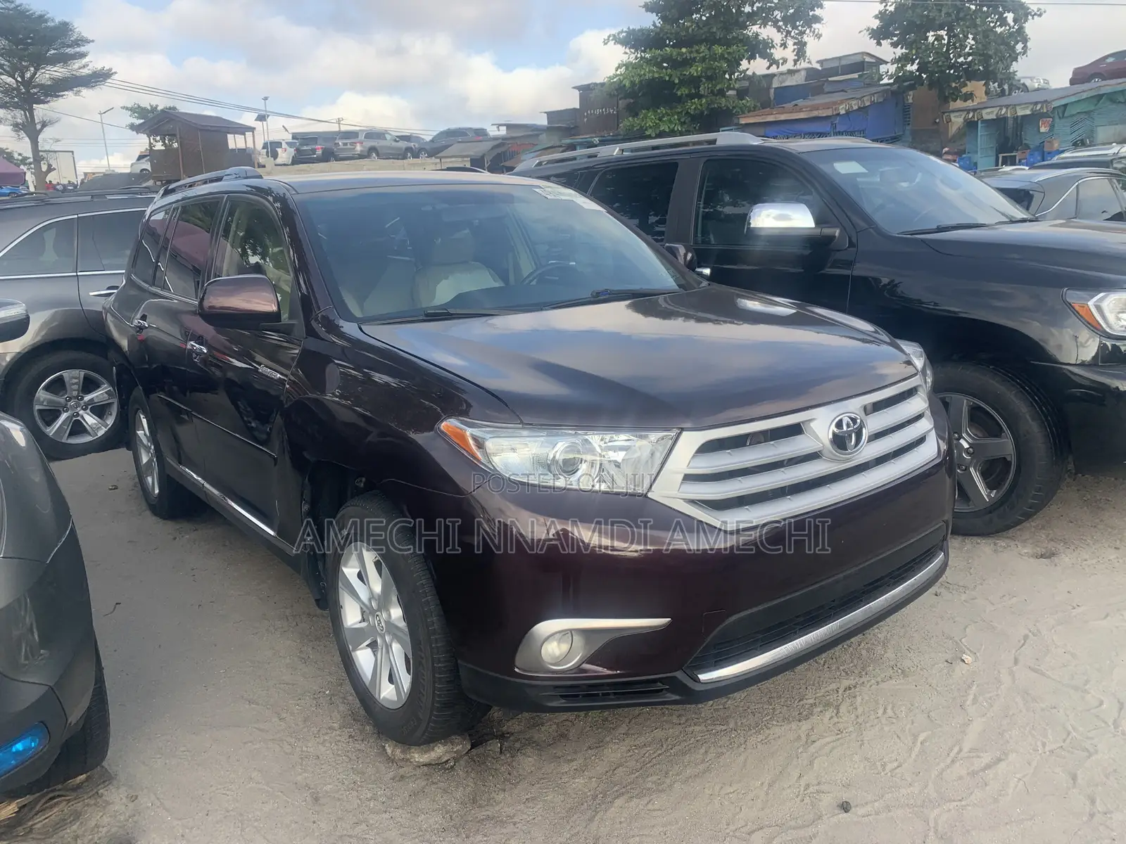 Toyota Highlander Limited 3.5l 4WD 2013 Brown