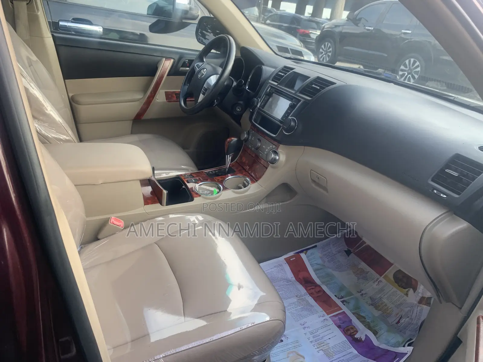 Toyota Highlander Limited 3.5l 4WD 2013 Brown