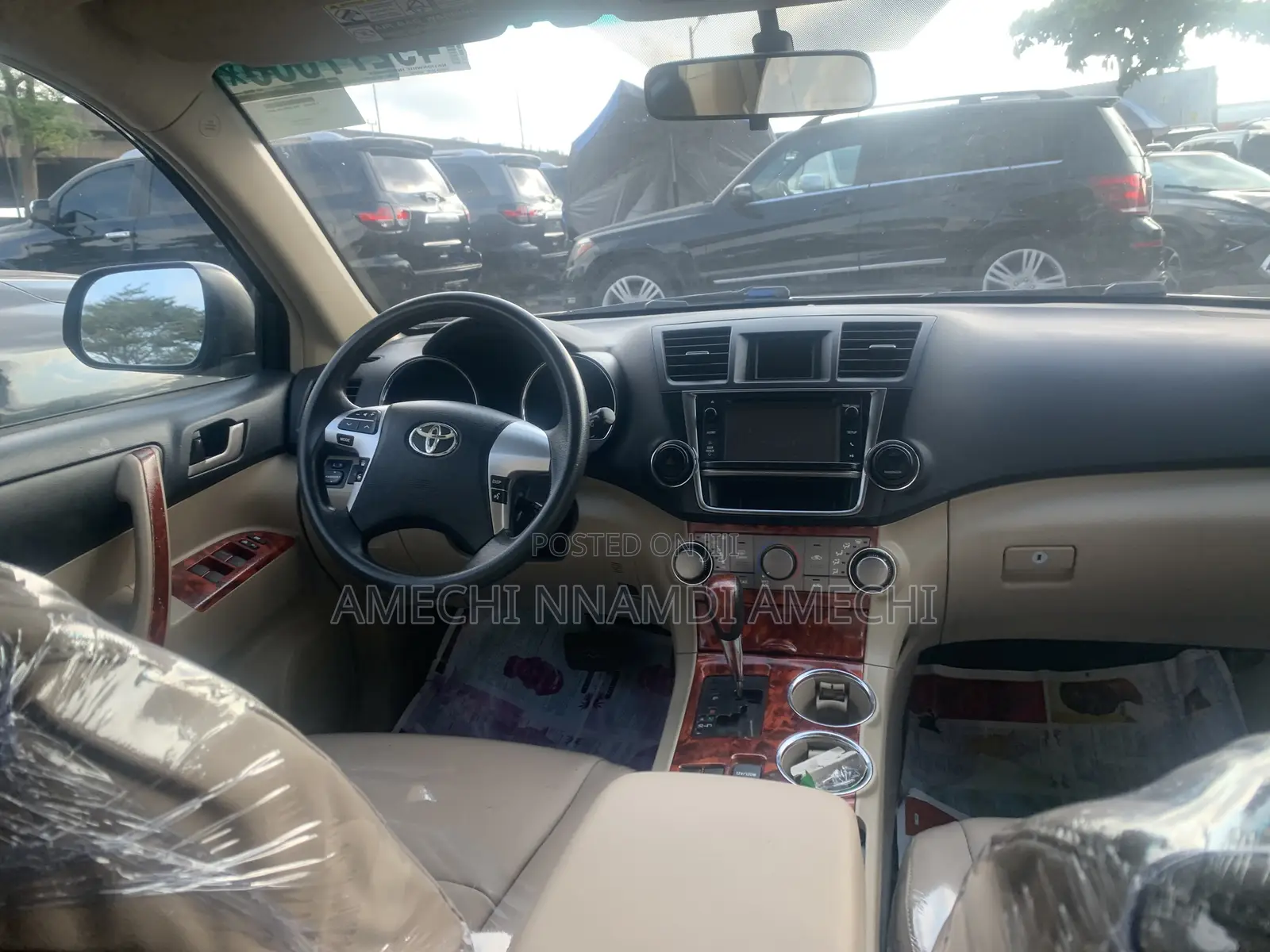 Toyota Highlander Limited 3.5l 4WD 2013 Brown