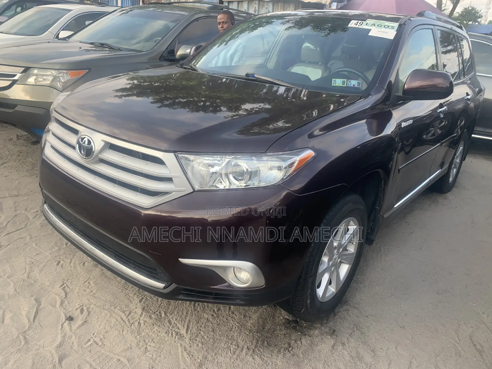 Toyota Highlander Limited 3.5l 4WD 2013 Brown