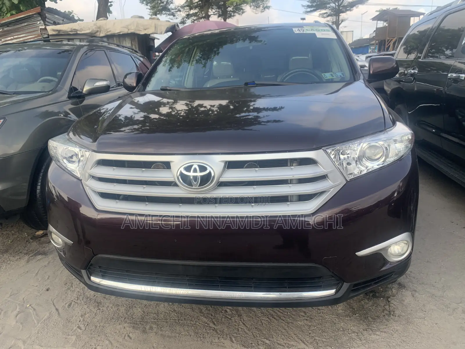 Toyota Highlander Limited 3.5l 4WD 2013 Brown