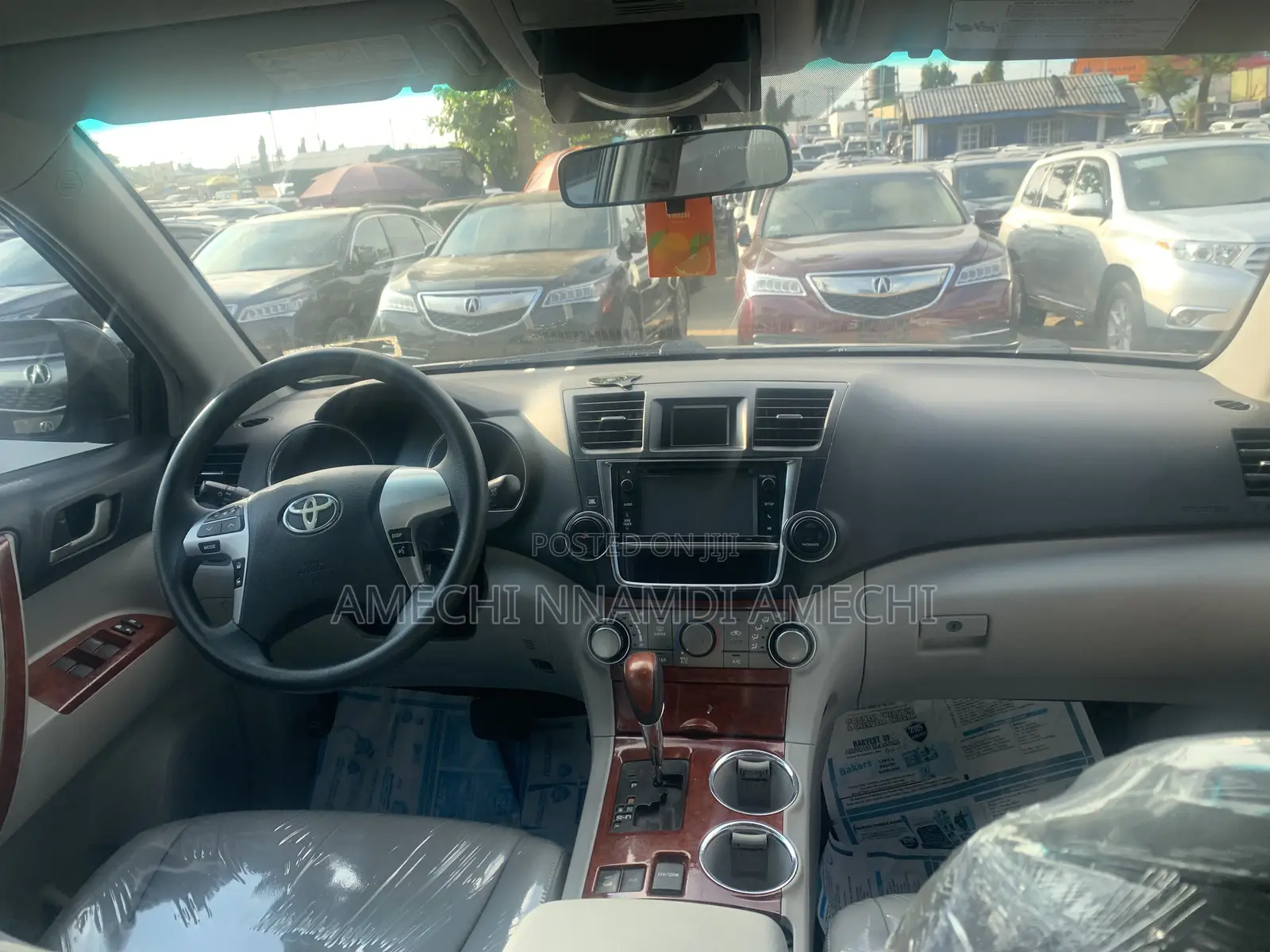 Toyota Highlander Limited 3.5l 4WD 2013 Gray