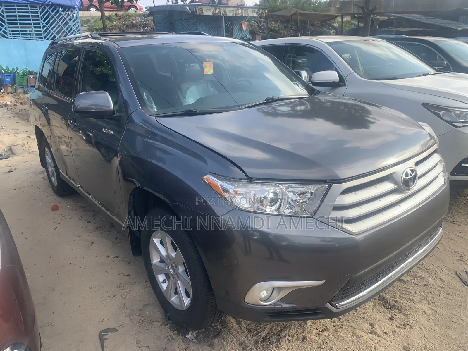 Toyota Highlander Limited 3.5l 4WD 2013 Gray