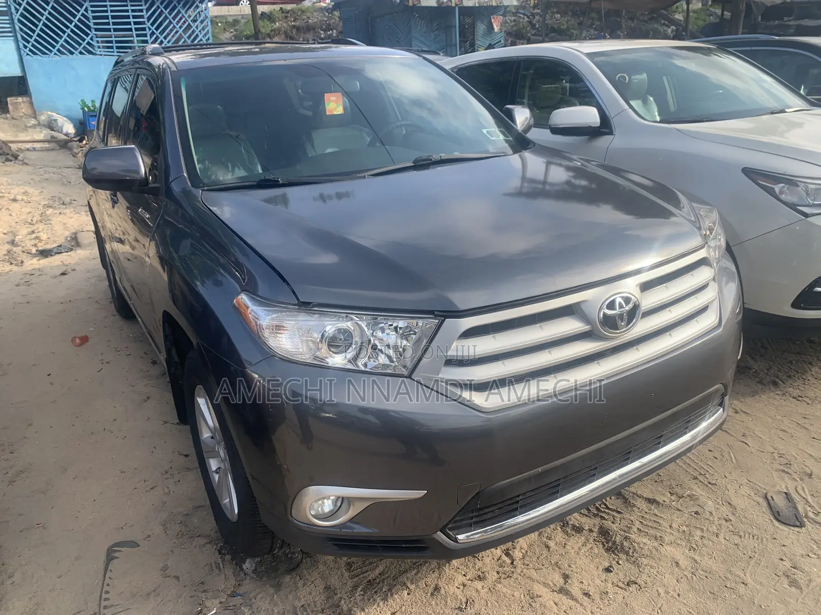 Toyota Highlander Limited 3.5l 4WD 2013 Gray