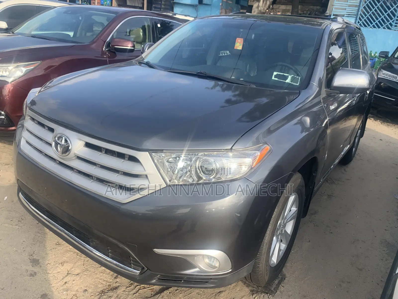 Toyota Highlander Limited 3.5l 4WD 2013 Gray