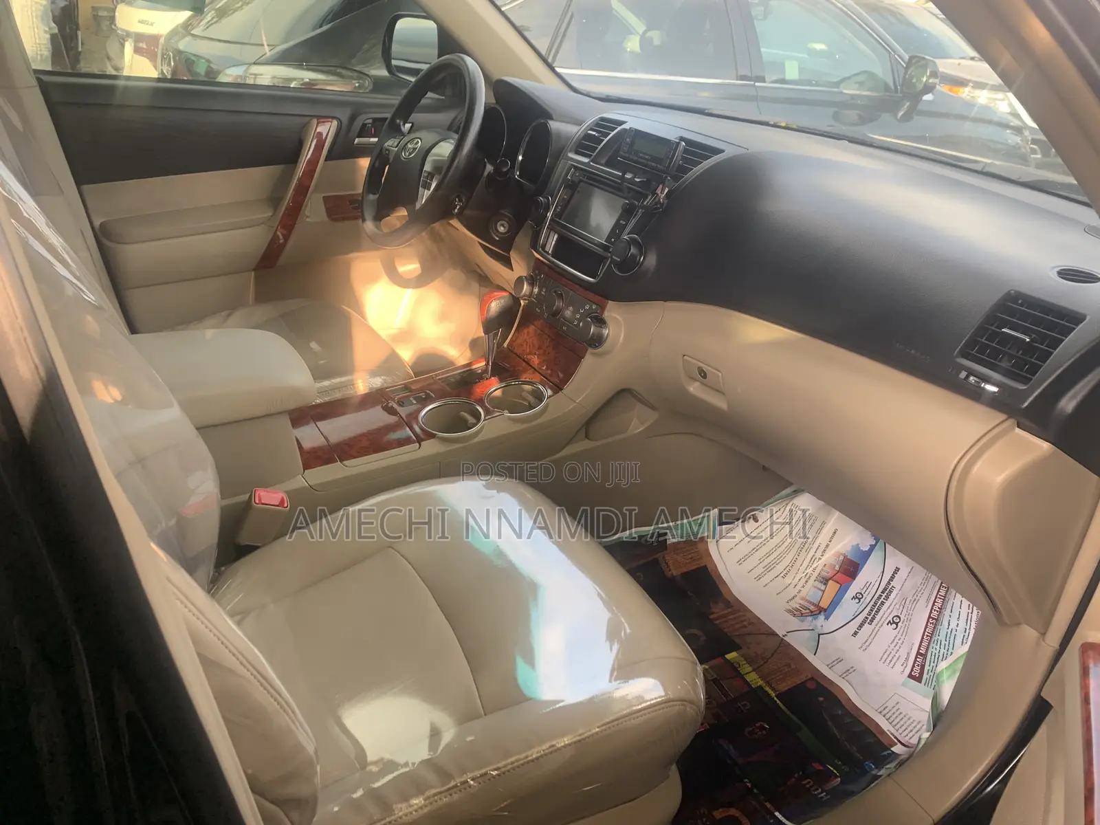 Toyota Highlander Limited 3.5l 4WD 2013 Black