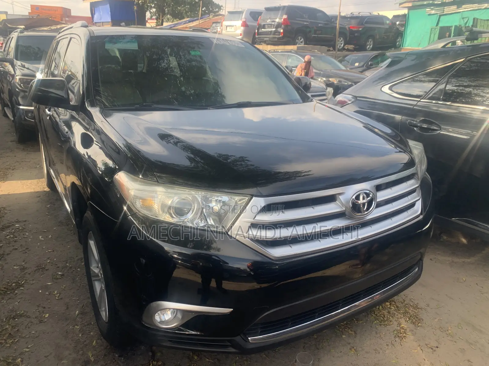 Toyota Highlander Limited 3.5l 4WD 2013 Black