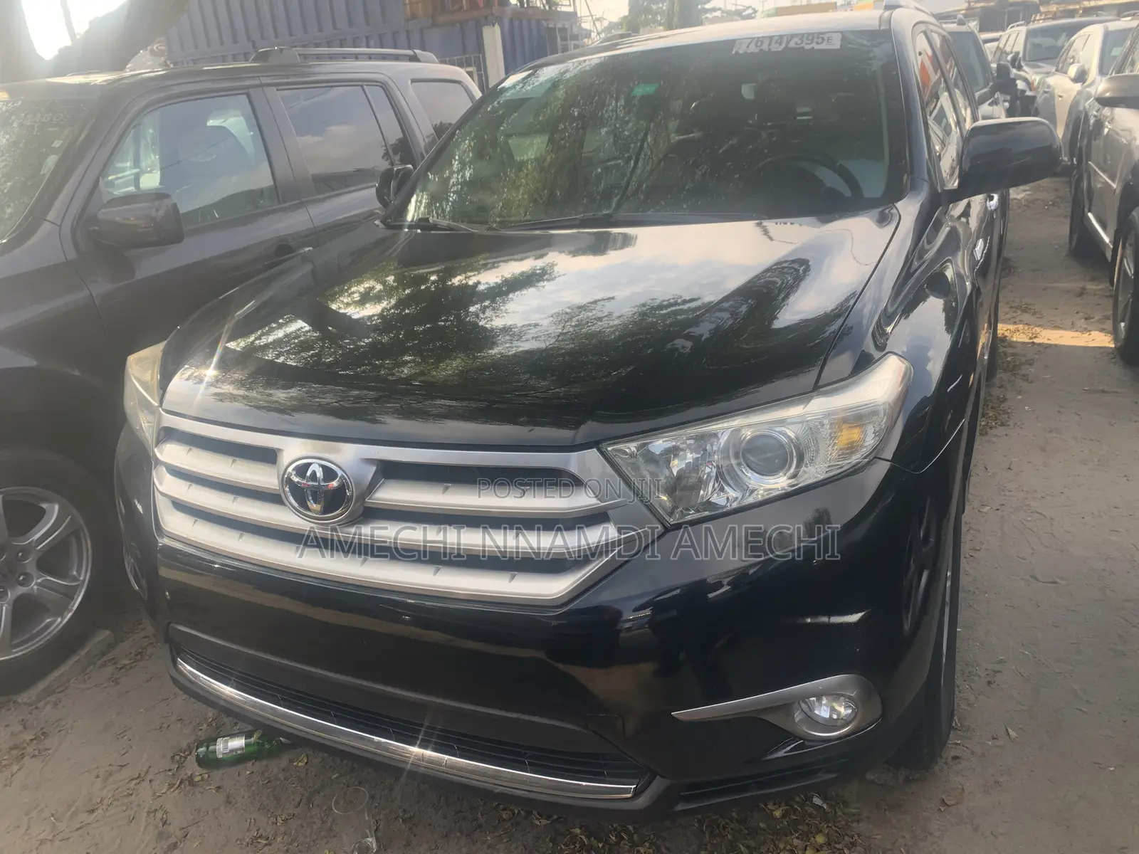 Toyota Highlander Limited 3.5l 4WD 2013 Black