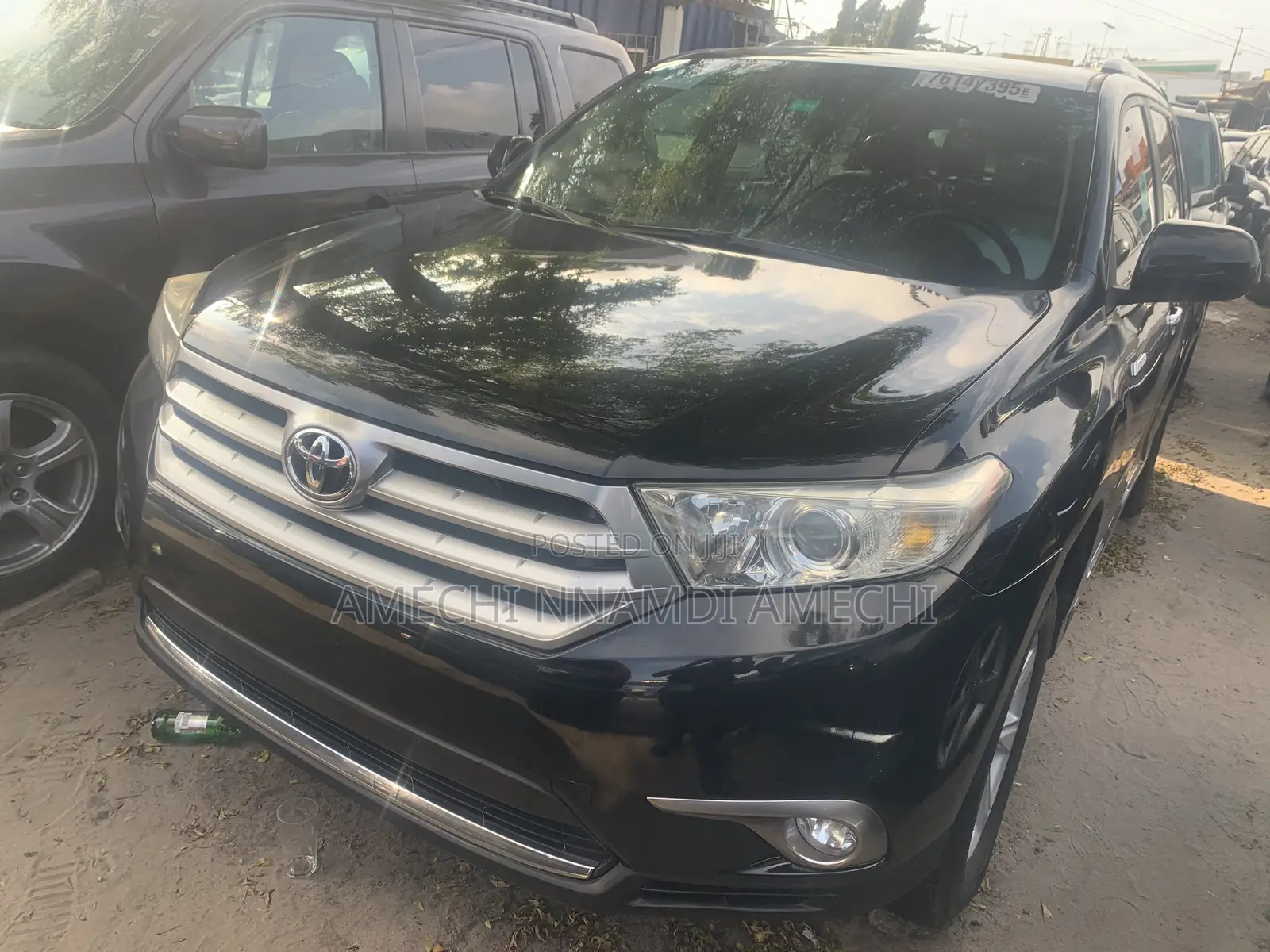 Toyota Highlander Limited 3.5l 4WD 2013 Black