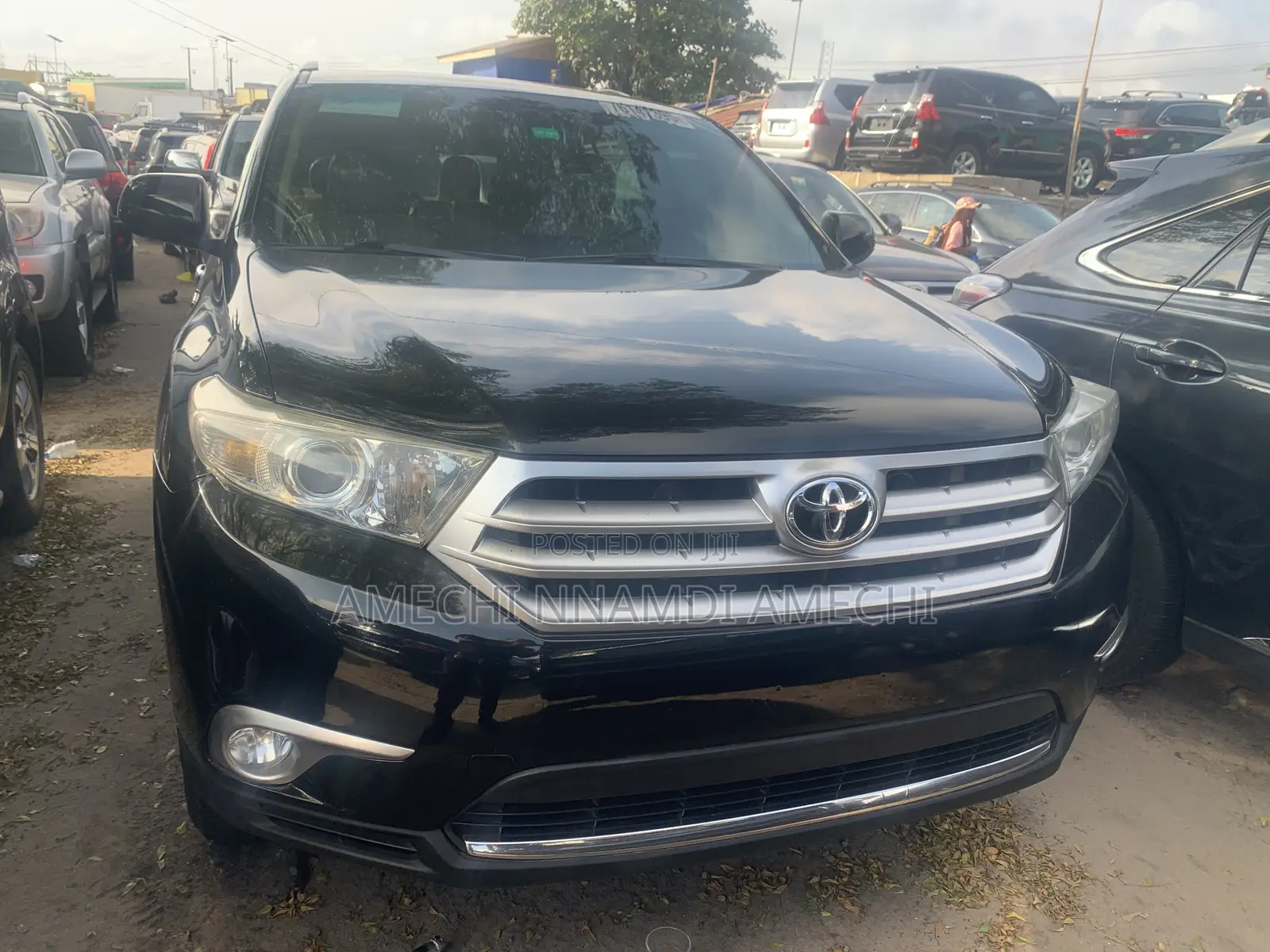 Toyota Highlander Limited 3.5l 4WD 2013 Black