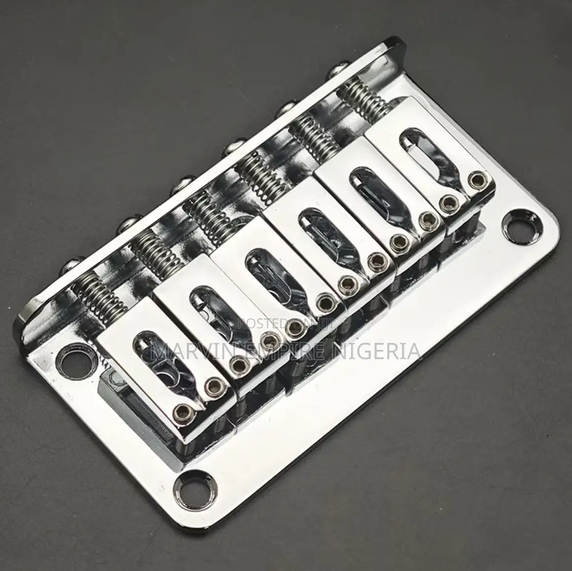 6-String Fixed Electric Lead Guitar Bridge 78X42Mm With Tailpiece