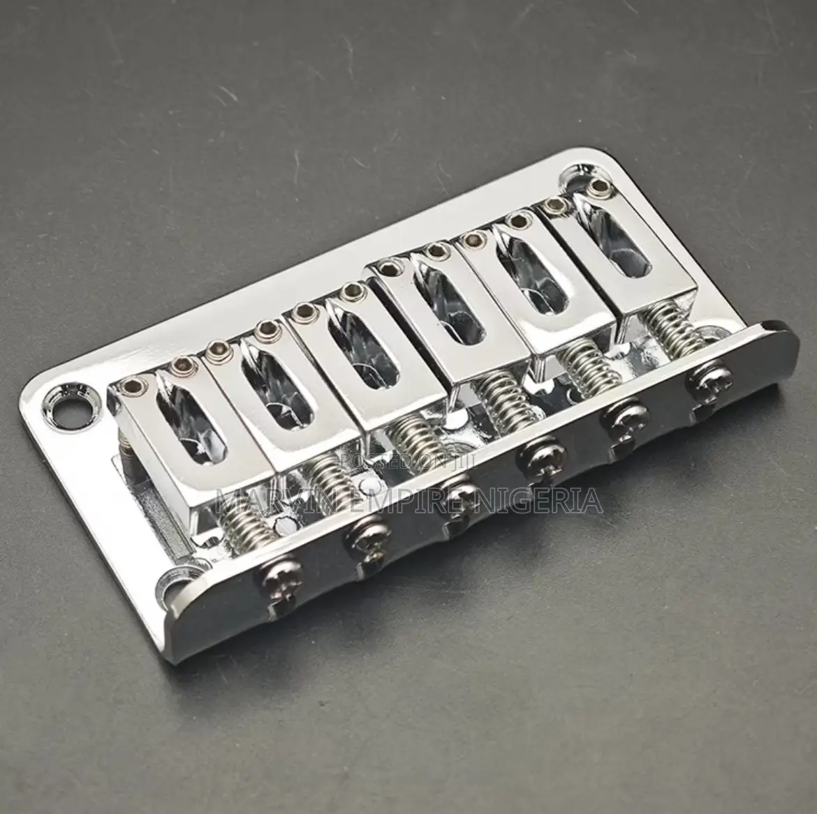 6-String Fixed Electric Lead Guitar Bridge 78X42Mm With Tailpiece