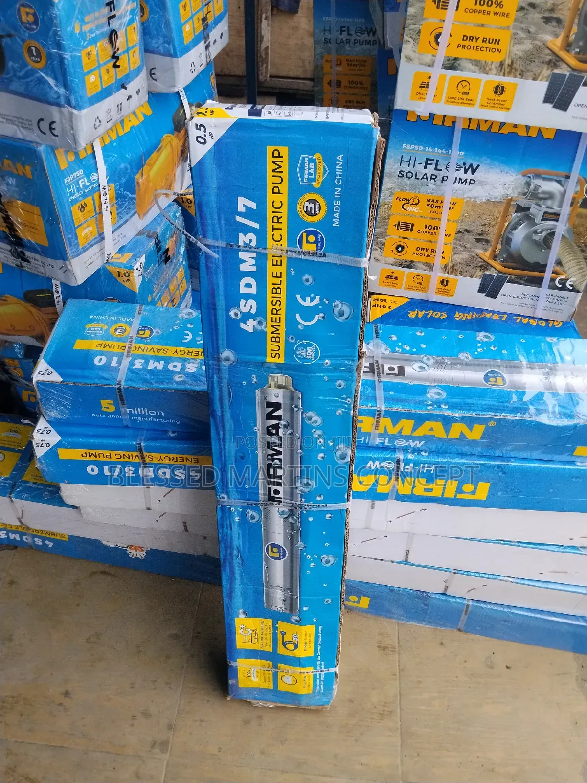 0.75 HP Firman Submersible Pumping Machine