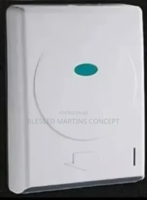 Big White Wall Mounted Tissue Paper Towe (Serviette) Dispenser. Manual
