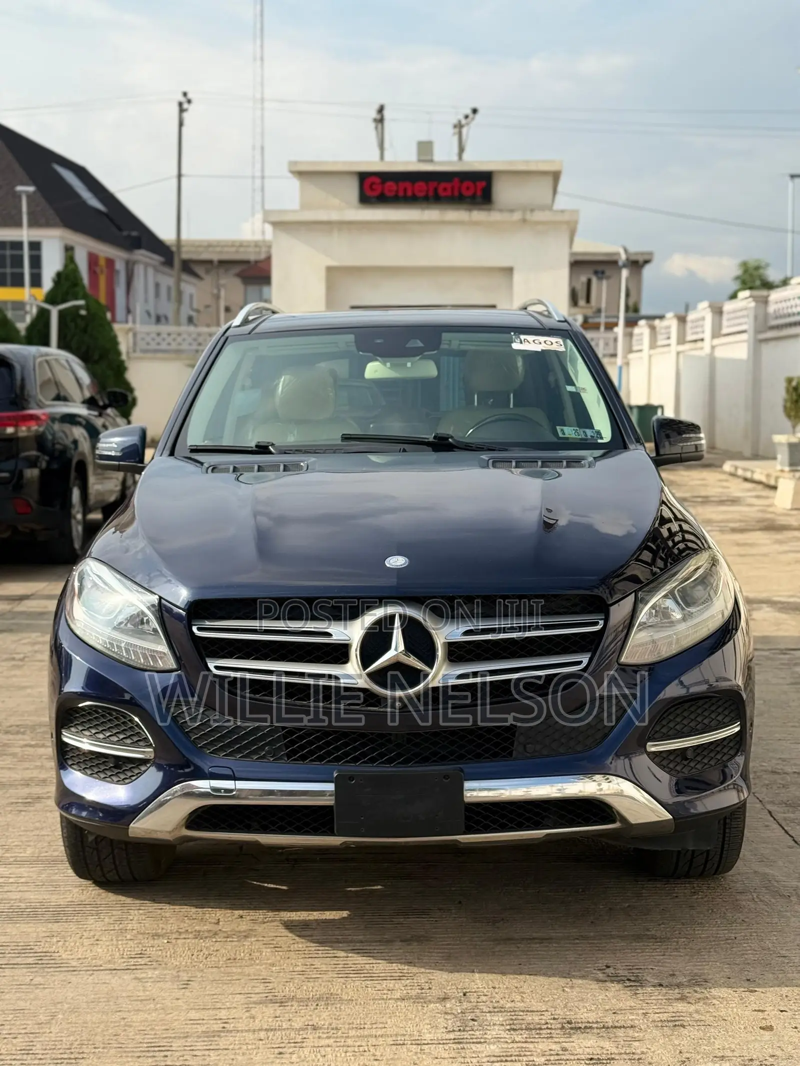 Mercedes-Benz GLE-Class GLE 350 2017 Blue