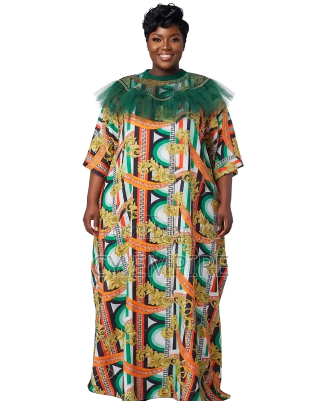 Multicolored Silk Bubu