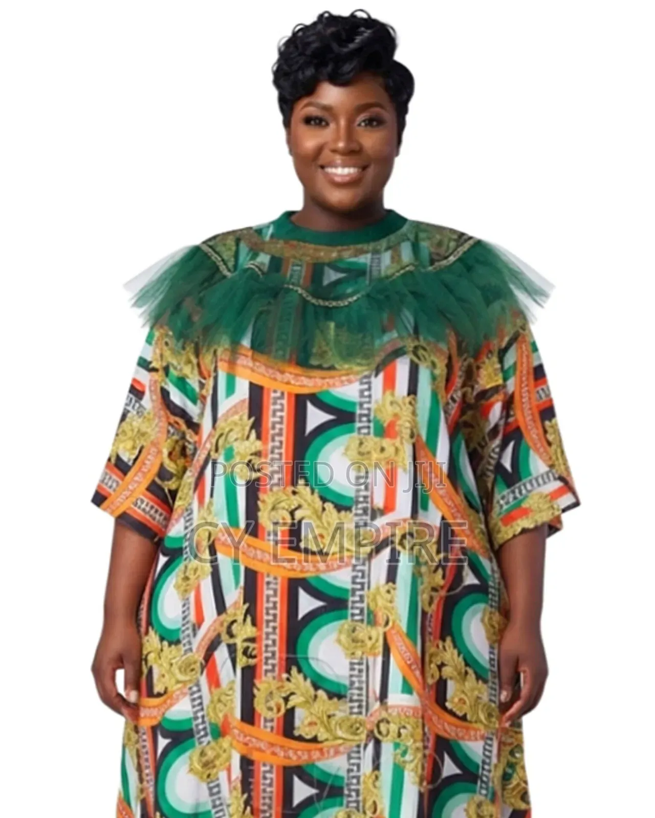 Multicolored Silk Bubu