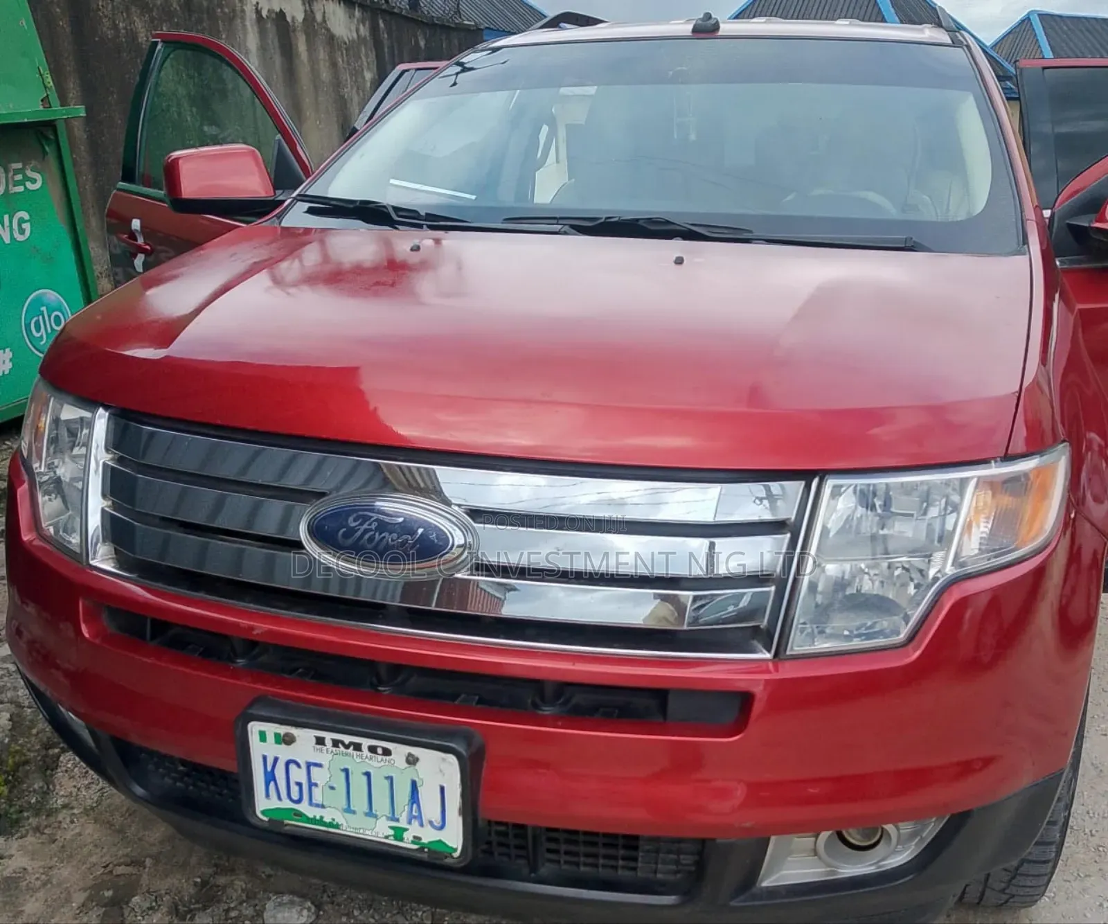 Ford Edge Limited 4dr FWD (3.5L 6cyl 6A) 2008 Red