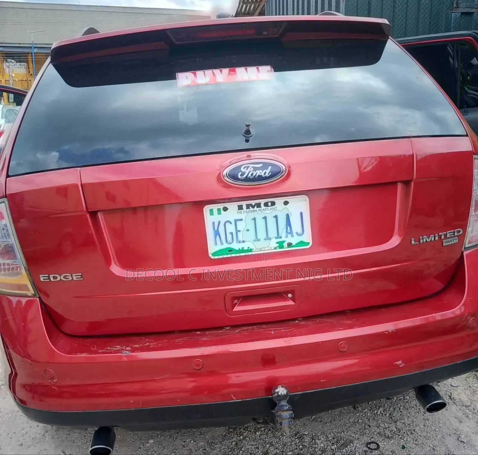 Ford Edge Limited 4dr FWD (3.5L 6cyl 6A) 2008 Red