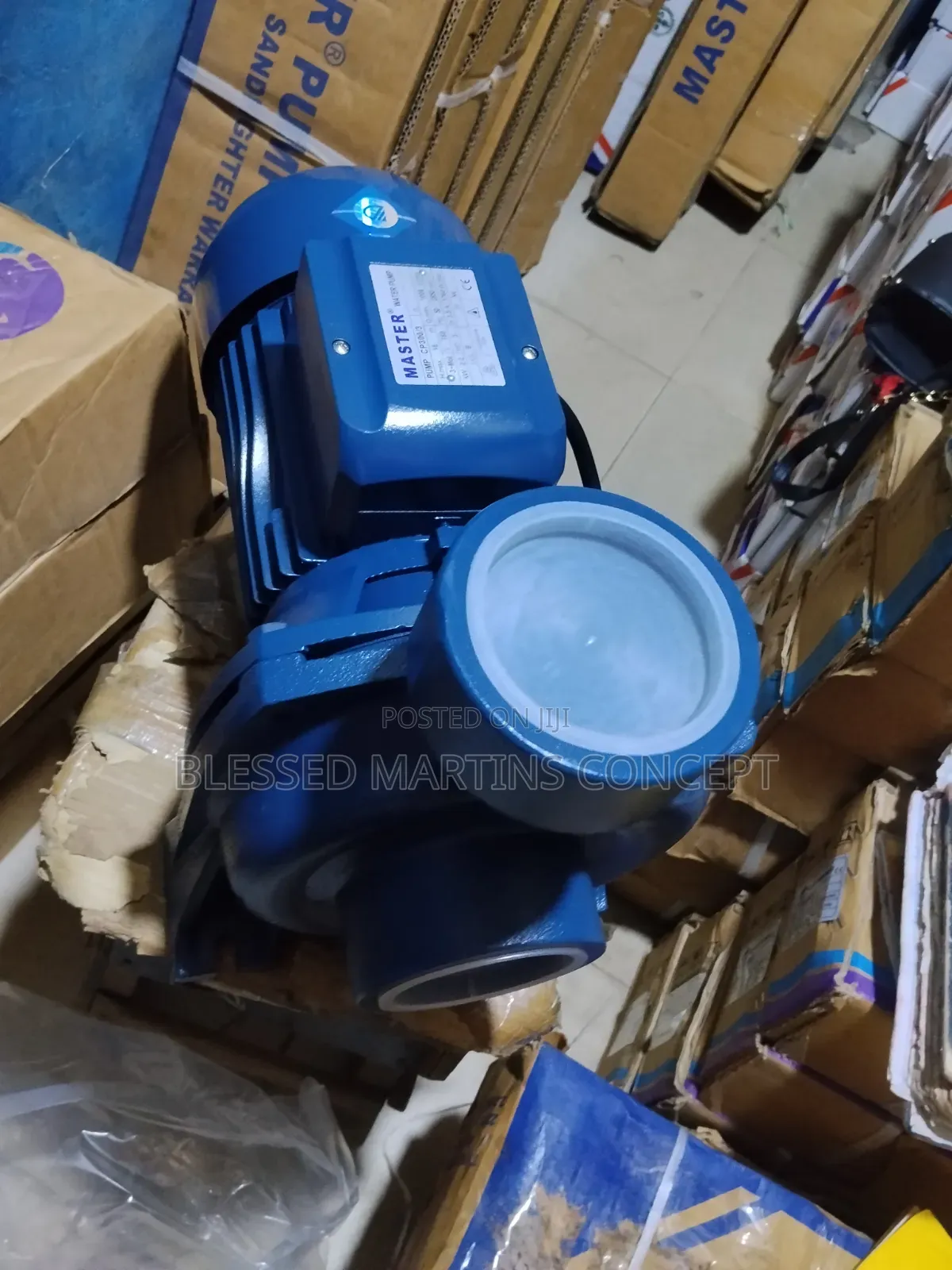 3HP Master Industrial Surface Pump (Three-Phase).100% Copper Coil
