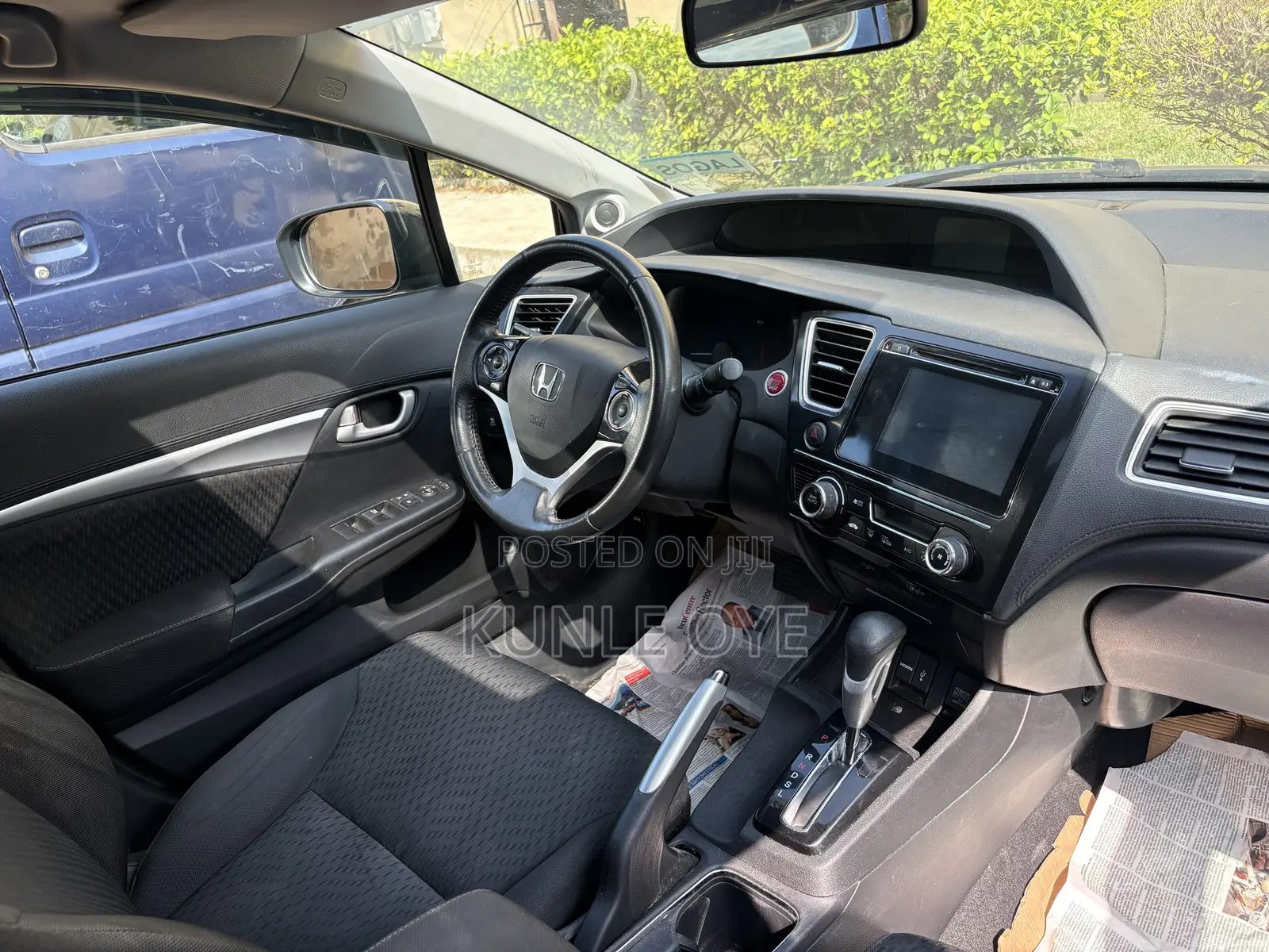 Honda Civic EX 4dr Sedan (1.8L 4cyl CVT) 2014 Black