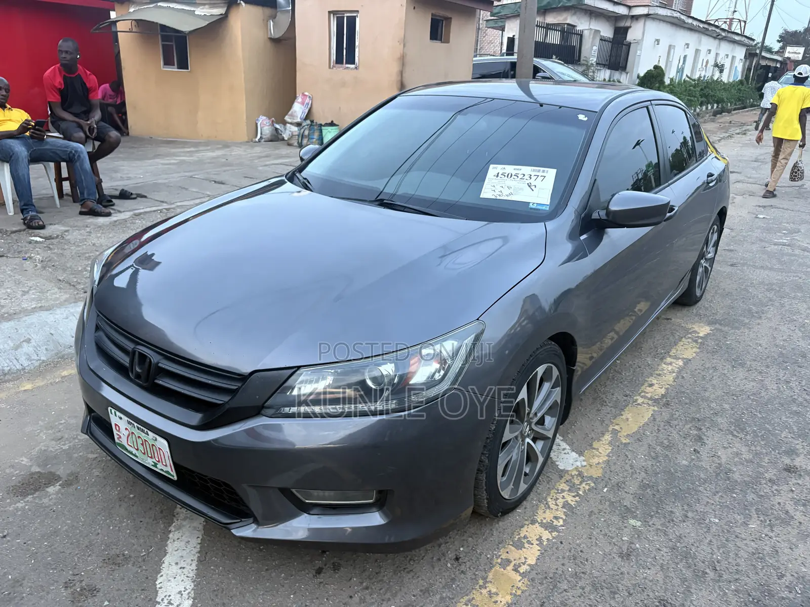 Honda Accord EX 4dr Sedan (2.4L 4cyl 6M) 2014 Gray