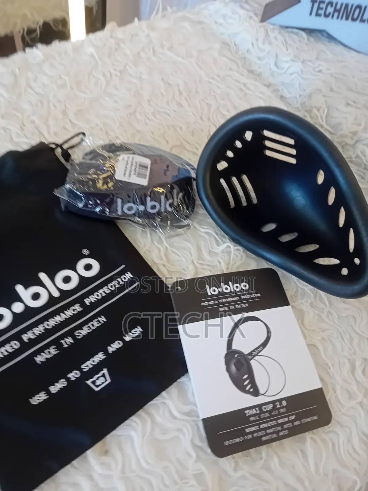 Lobloo Thai Cup 2.0 Groin Guard for MMA Combat Sports - Black