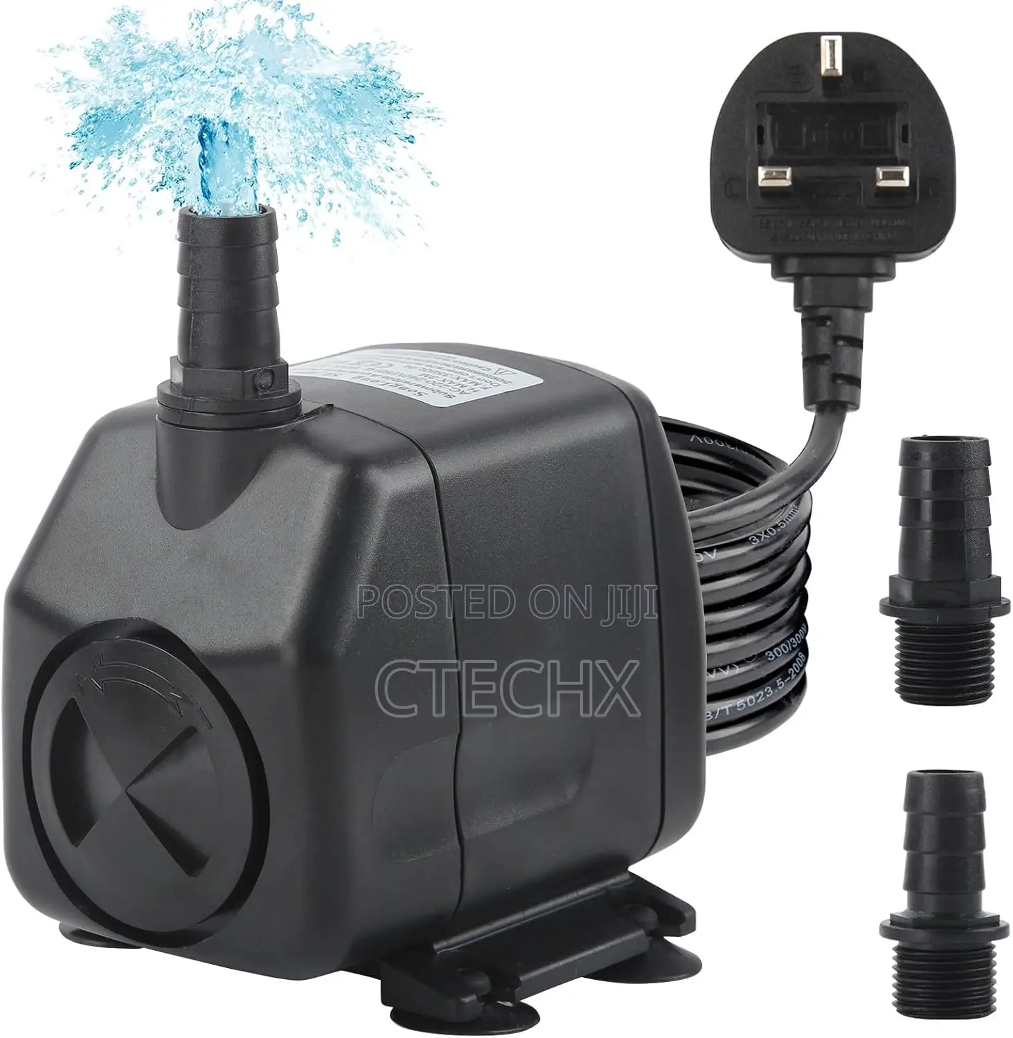 Discoball Submersible Water Pump 60W 3000l/H Ultra-Quiet Water Pump