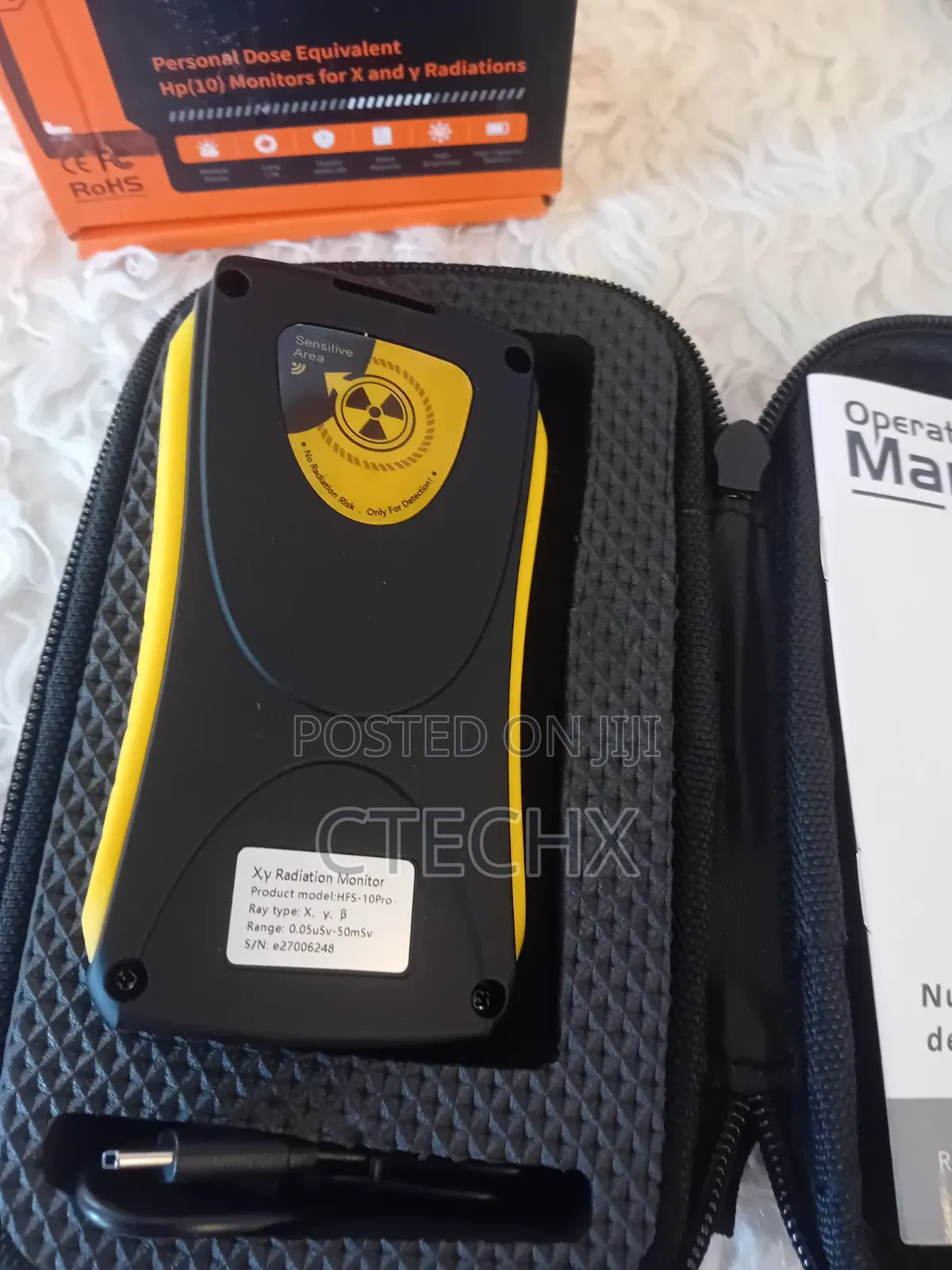 HFS-10Pro Nuclear Radiation Detectors Dosimeter X Beta Gamma Rays