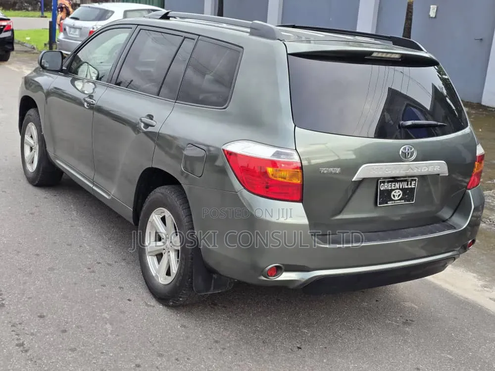 Toyota Highlander 2008 Green