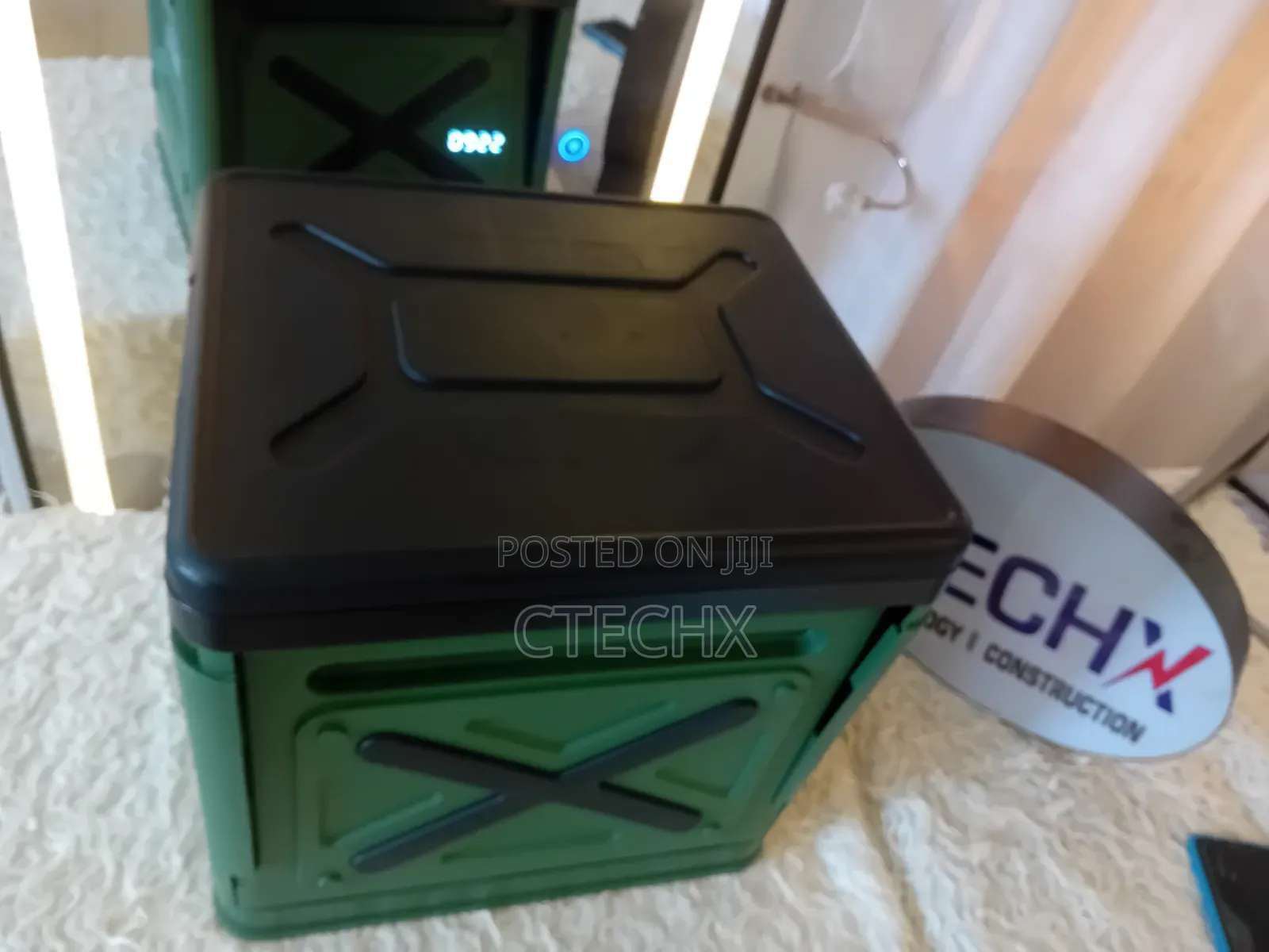 Foldable Portable Toilet for Camping Travel–Heavy Duty 150kg Capacity
