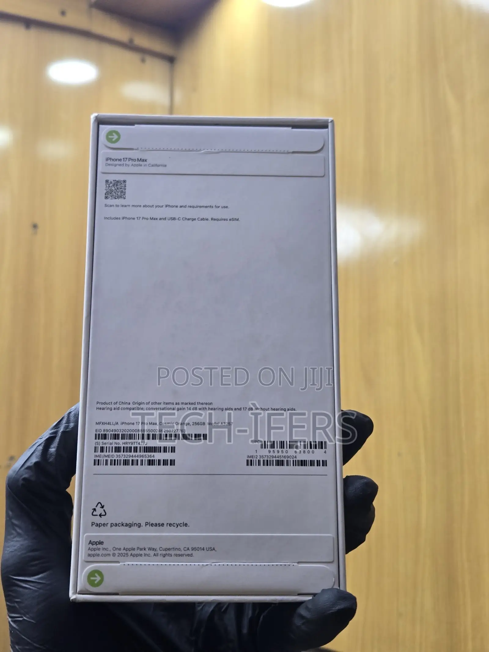 New Apple iPhone 17 Pro Max 256 GB