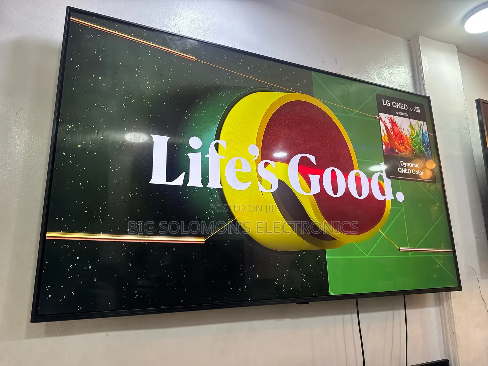 LG 65" QNED85 Evo Ai 120Hz MINI-LED 2025/26 Edition Smart TV