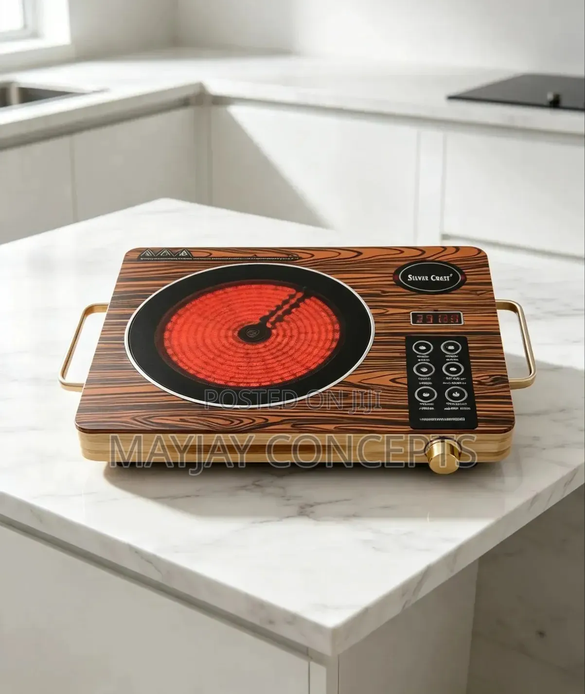 Silvercrest Infrared Hot Plate Cooker With 7 Functions Timer