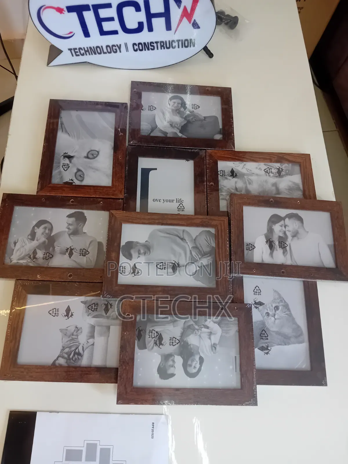 SONGMICS Collage 4x6 Picture Frames, Collage for Wall Decor. 10 Pack