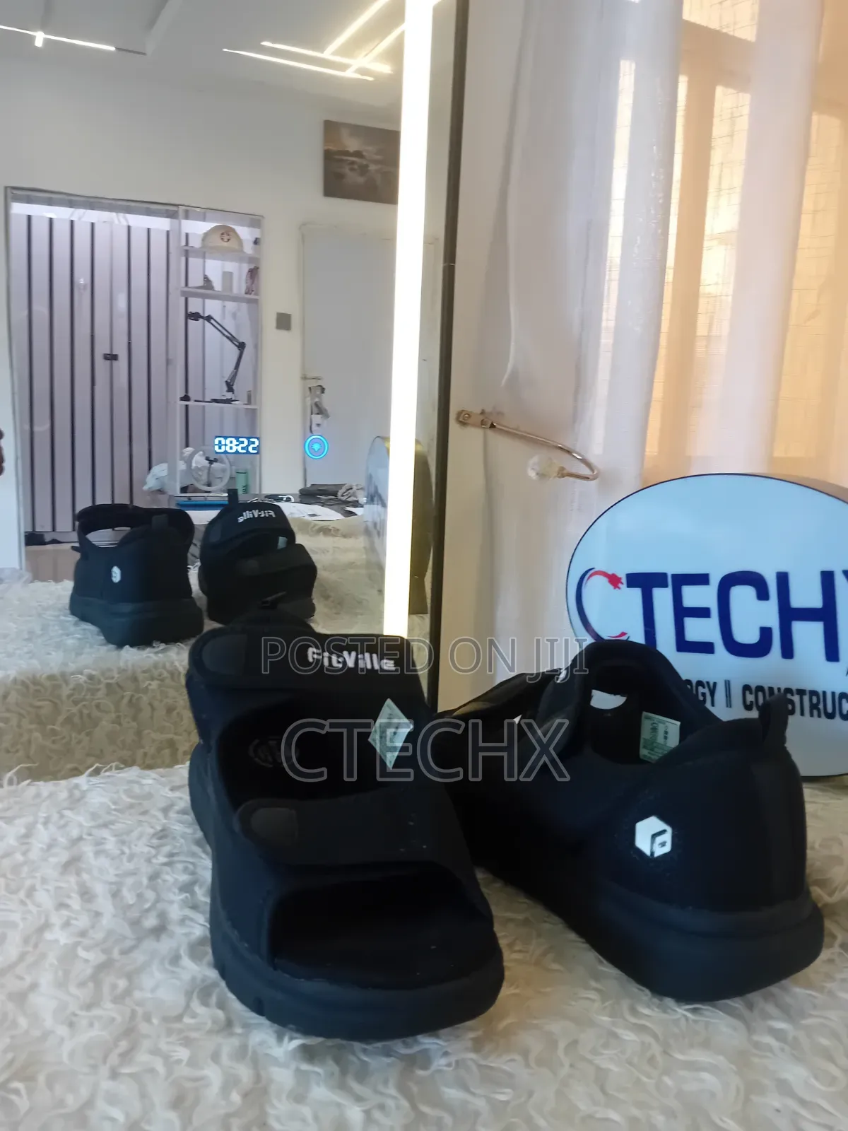 FitVille Diabetic Sandals for Men With Arch Support, Adjustable