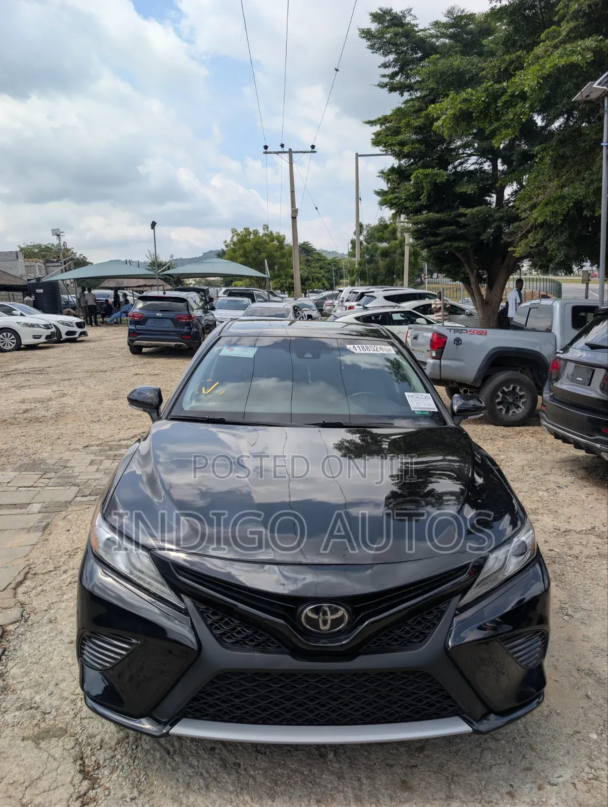 Toyota Camry XLE V6 FWD (3.5L 6cyl 8AM) 2018 Black