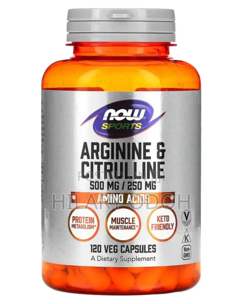 Now Sports Arginine Citrulline 120 Cap