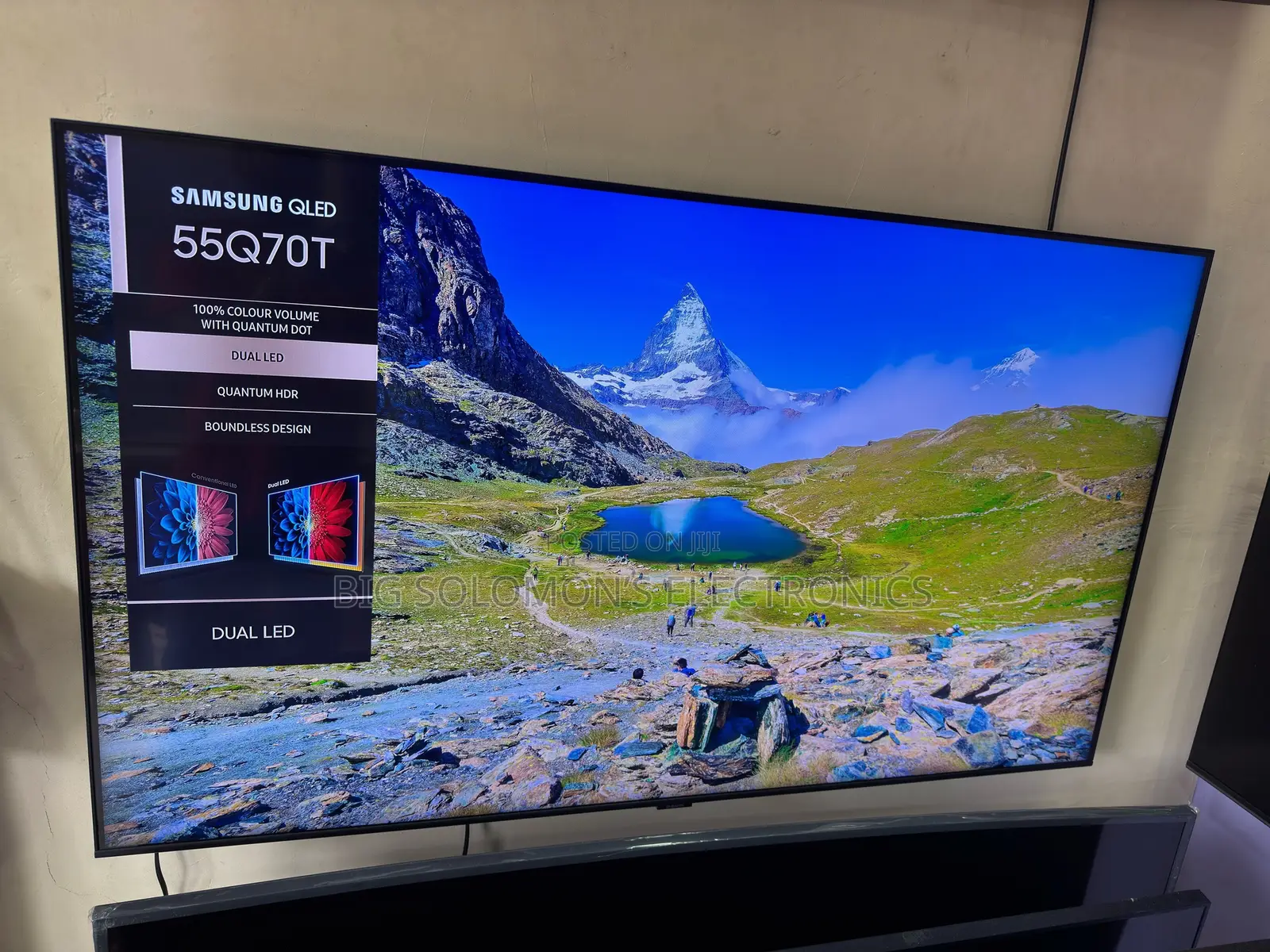 QLED Samsung Smart TV With Direct Full Array 8X
