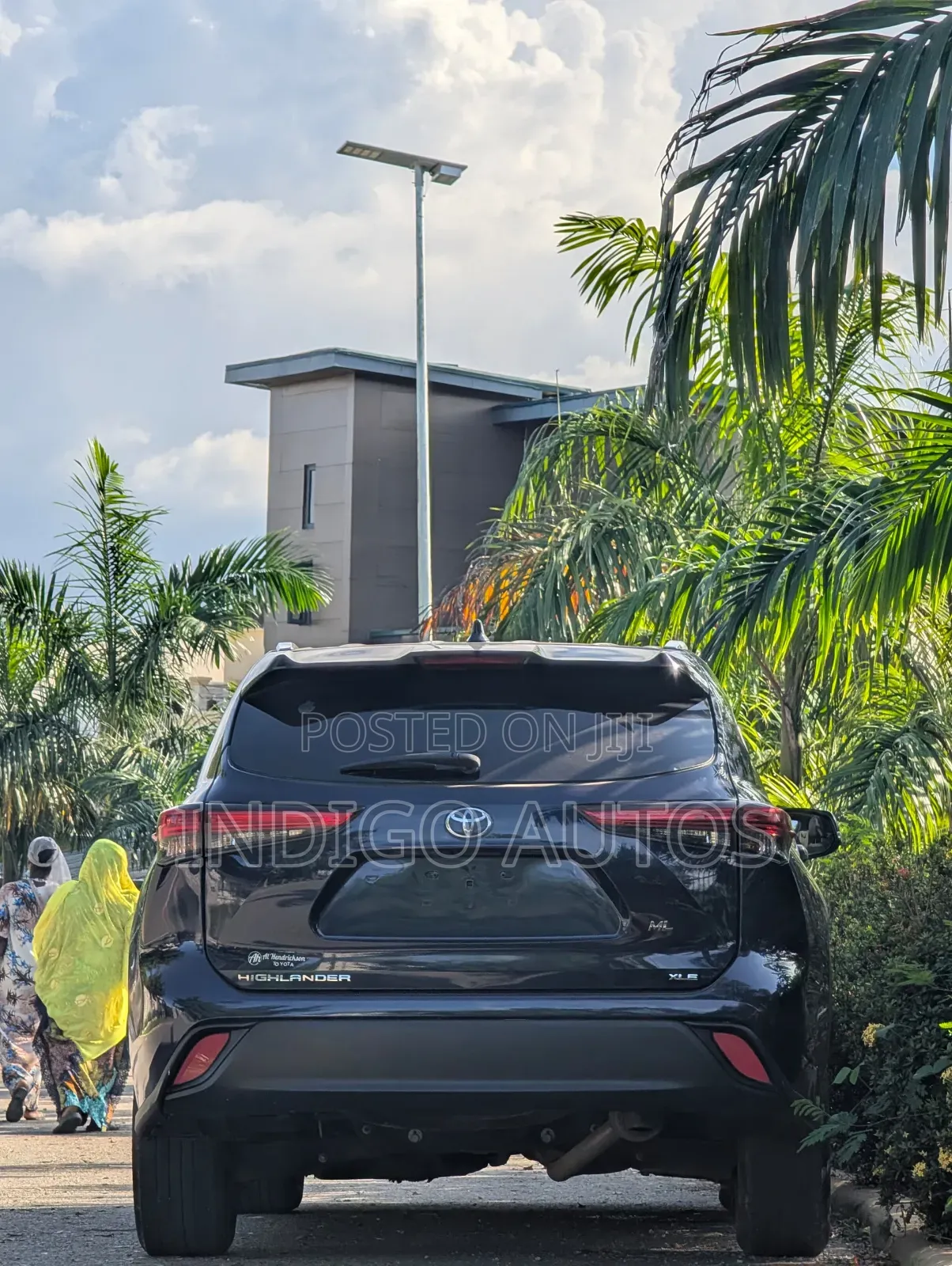Toyota Highlander 2020 Blue
