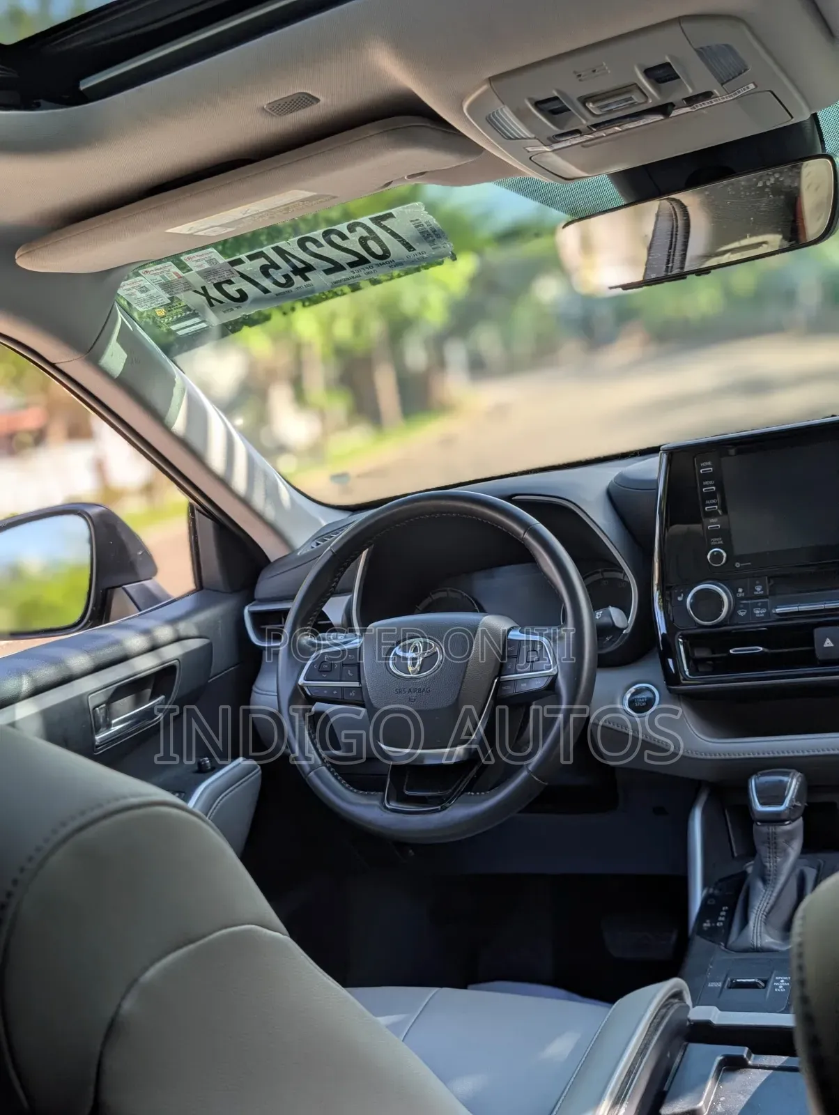 Toyota Highlander 2020 Blue