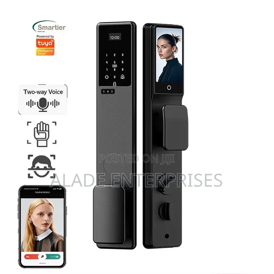 Automatic Smart Door Lock |P66 Waterproof 3D Face Recognition