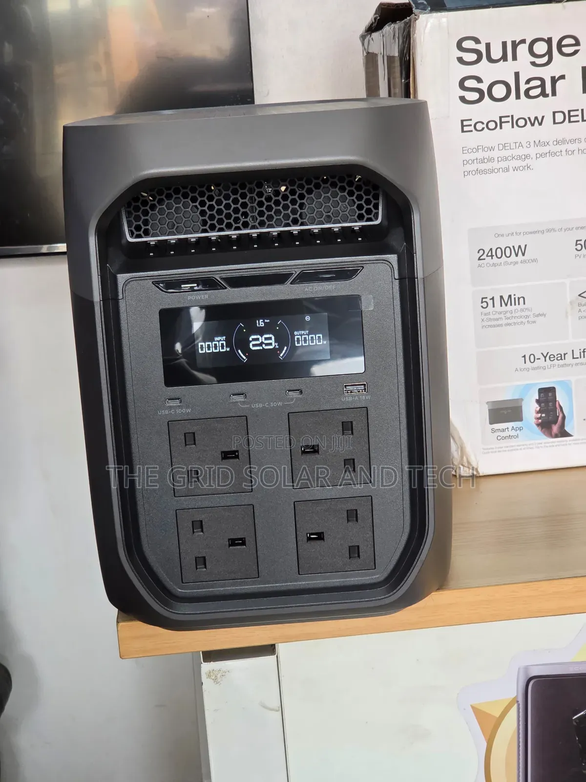 EcoFlow DELTA 3 Max | 2400W Output | 4800W Surge | 2048Wh