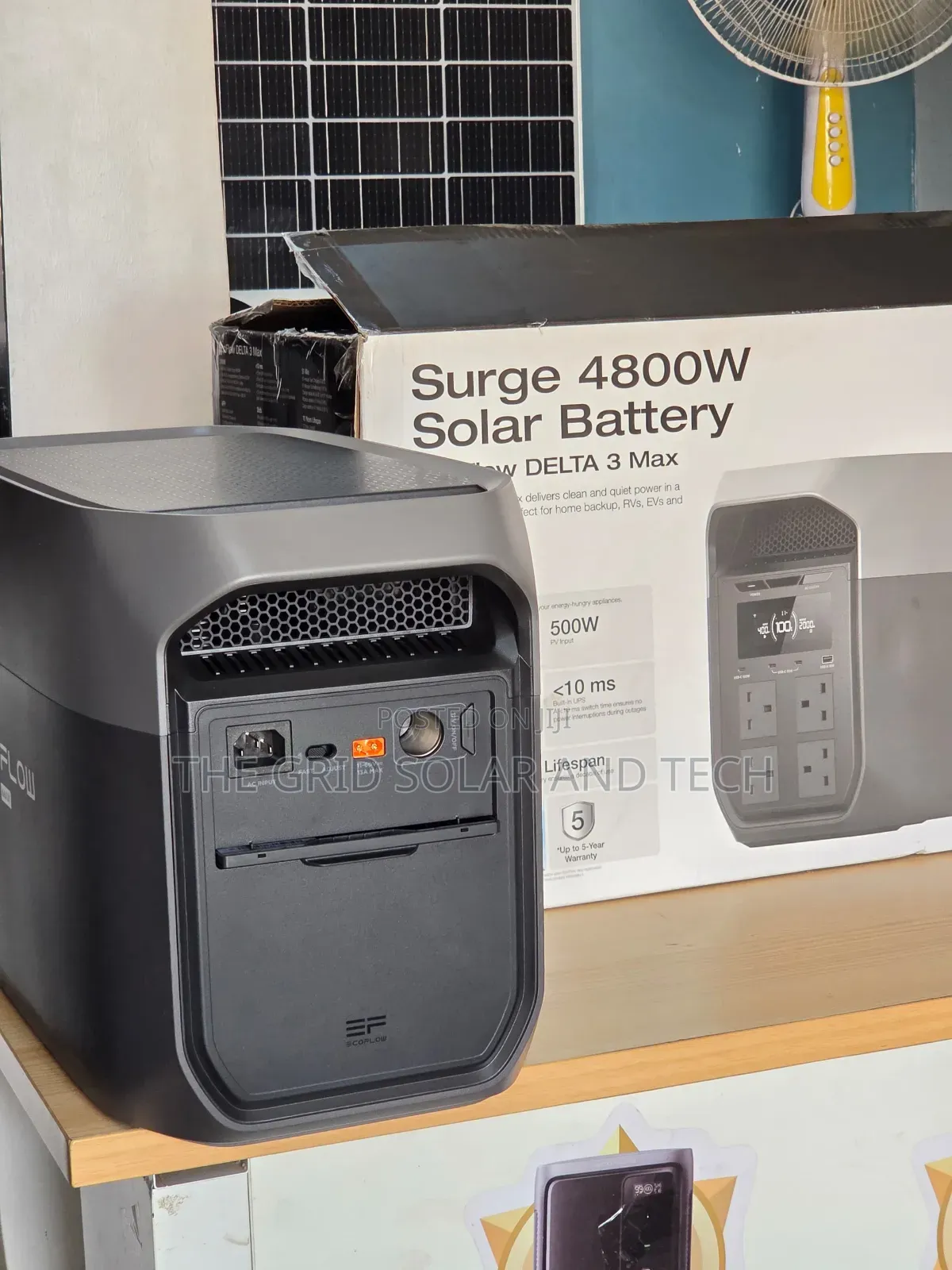 EcoFlow DELTA 3 Max | 2400W Output | 4800W Surge | 2048Wh