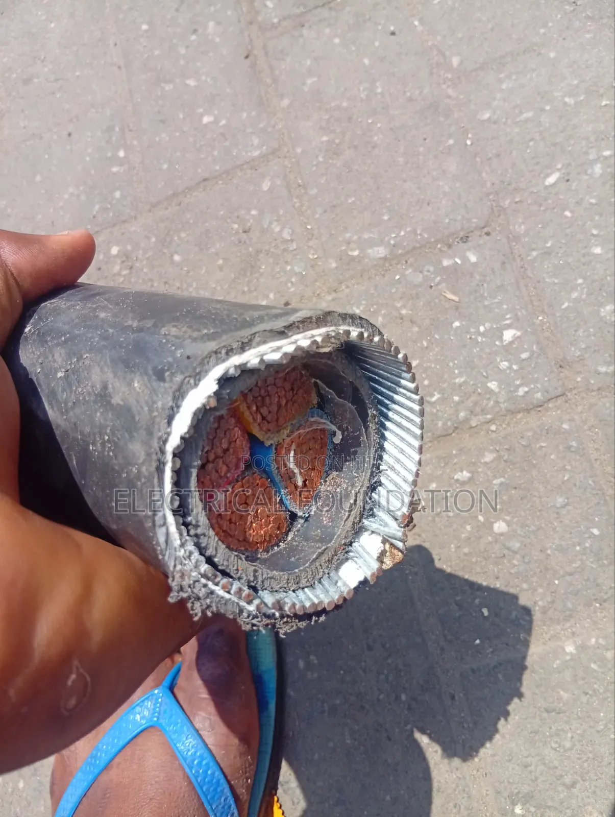 240mm*4 Core Electrical Amourned Cable Full Guage Pure Copper