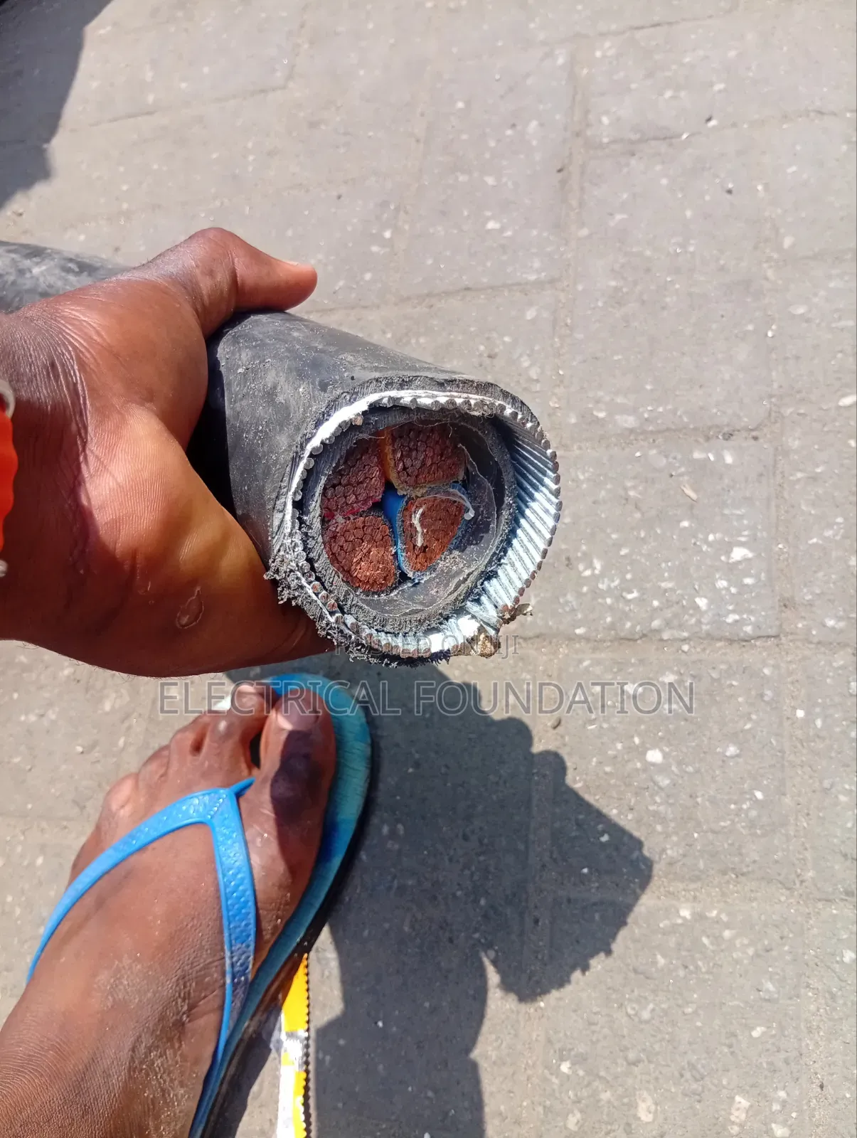 240mm*4 Core Electrical Amourned Cable Full Guage Pure Copper